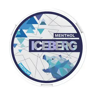 Menthol Light Nicotine Pouches by Ice Berg 20mg/g